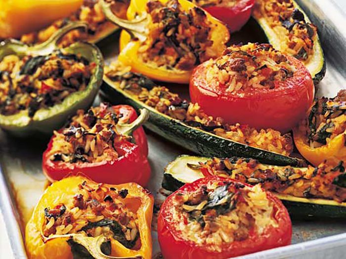 stuffed veggies casseroles