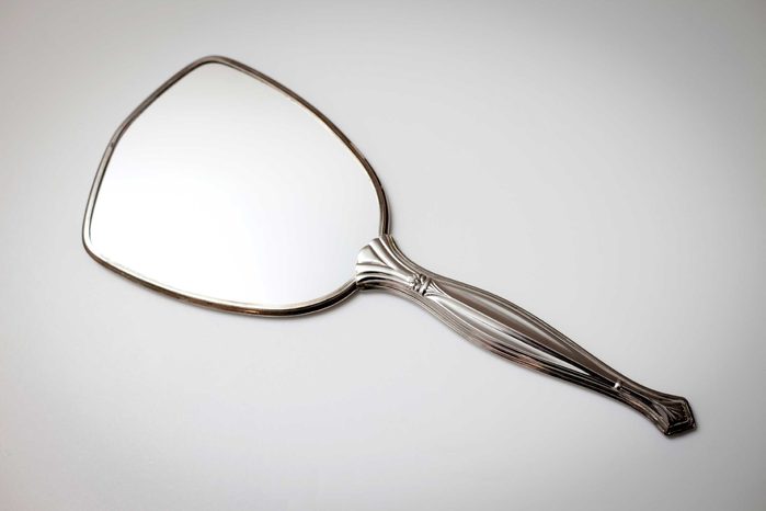 handheld mirror