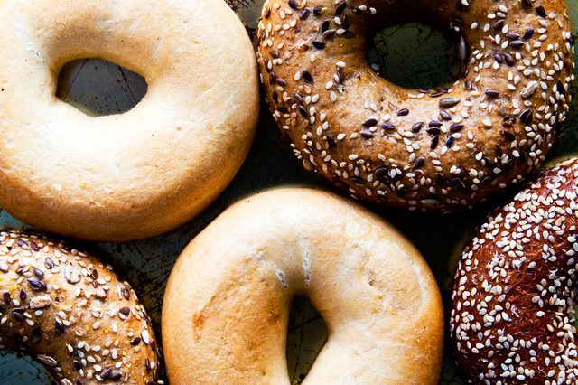 selection of bagels