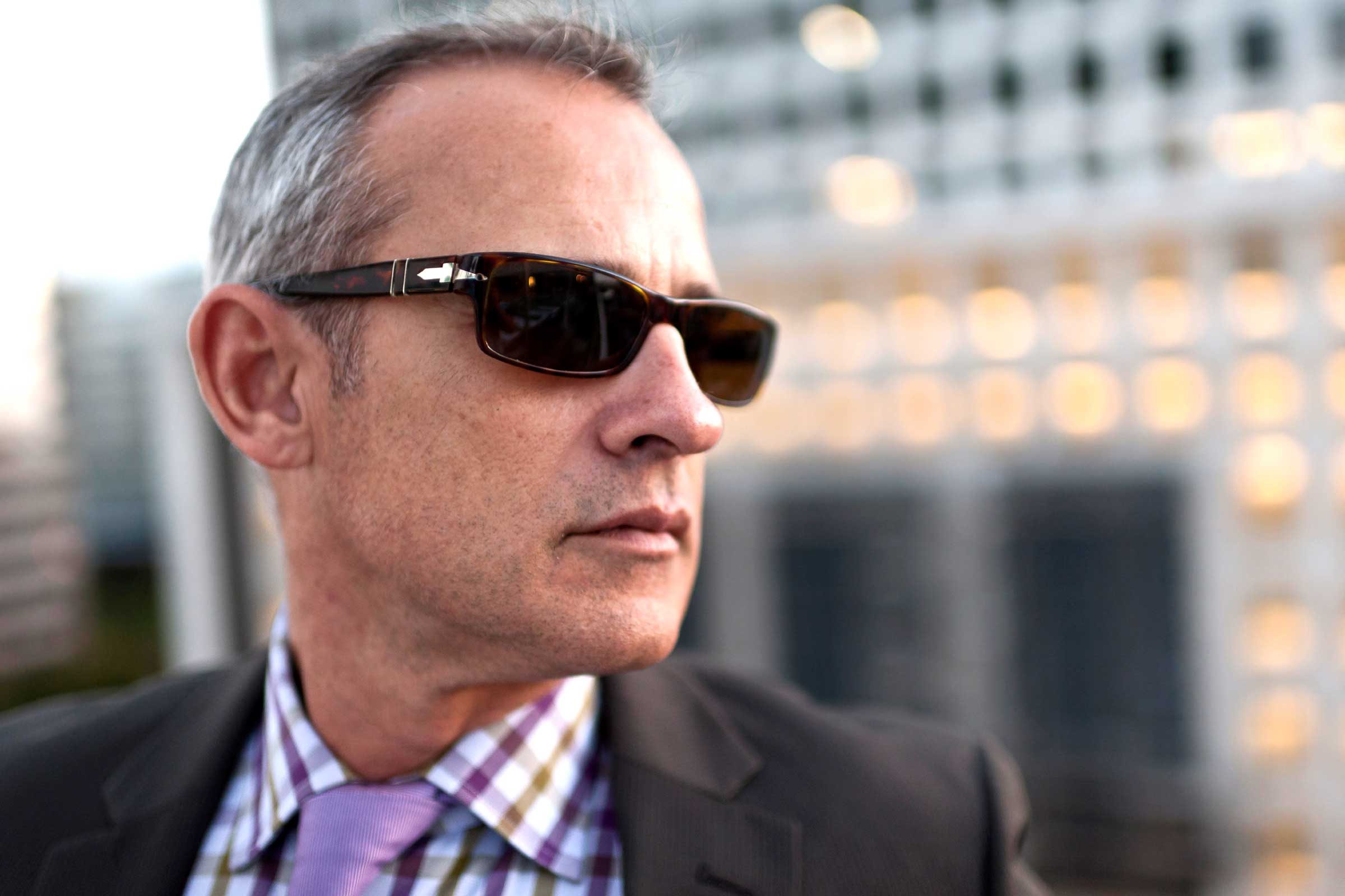 Man in sunglasses.