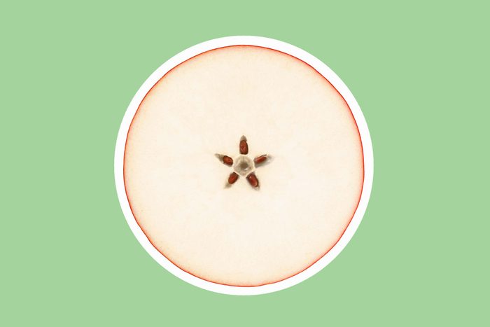Apples half