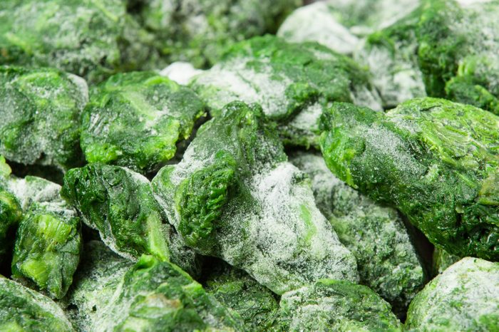 frozen spinach