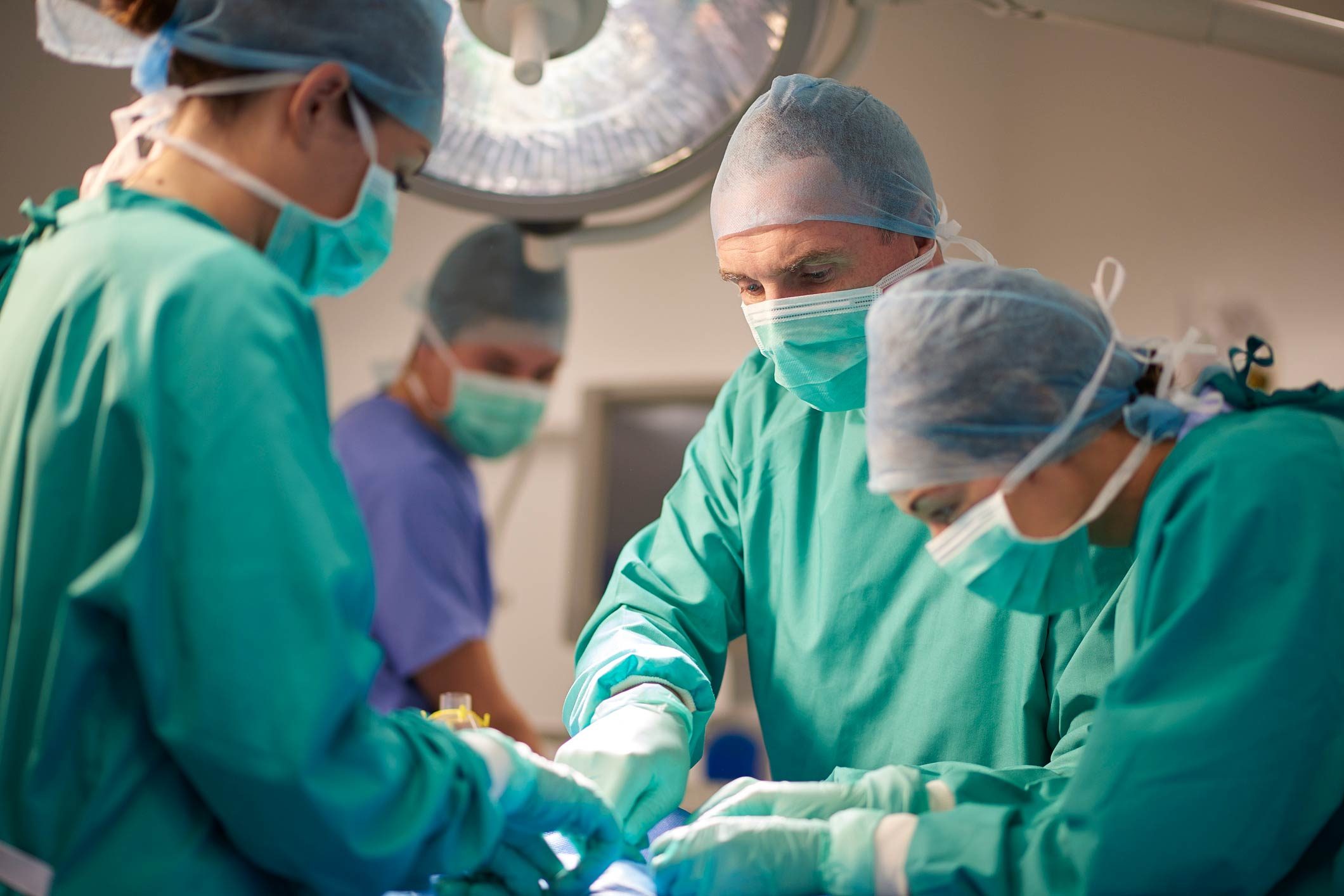 A group of surgeons
