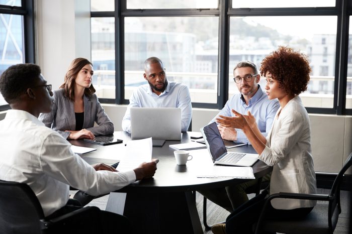 work team meeting