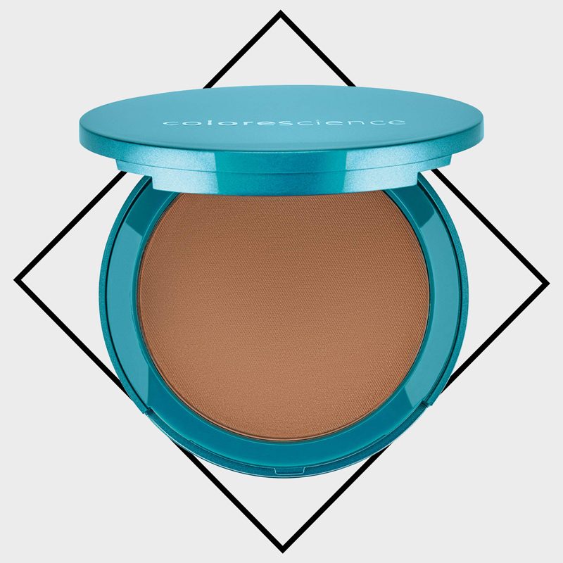 colorescience natural finish pressed foundation with SPF