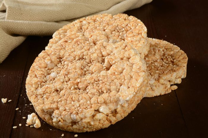 Rice crackers.