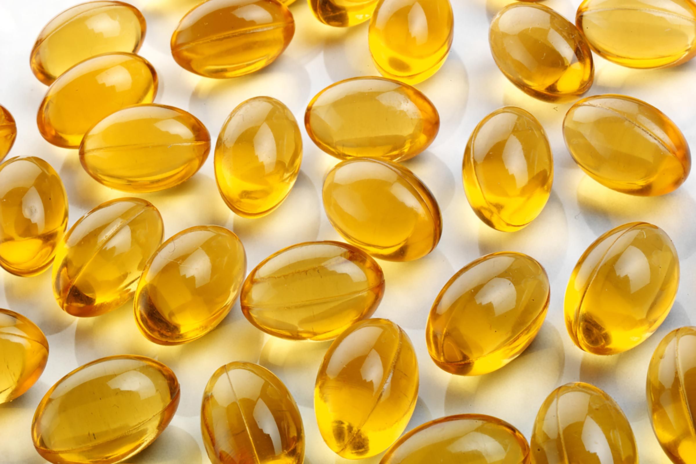 yellow capsules
