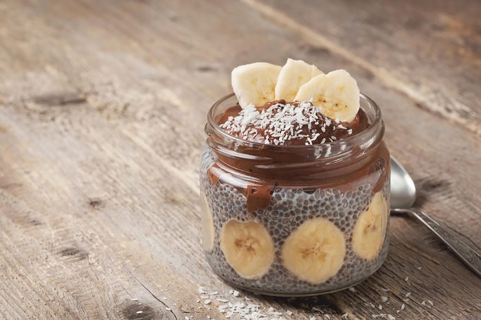 Chia pudding.