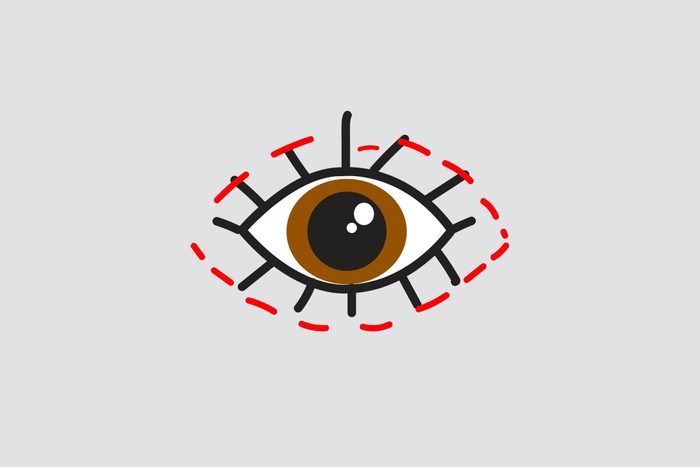 illustration of an eye