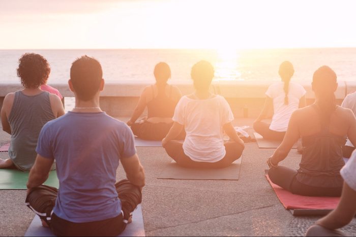 yoga class