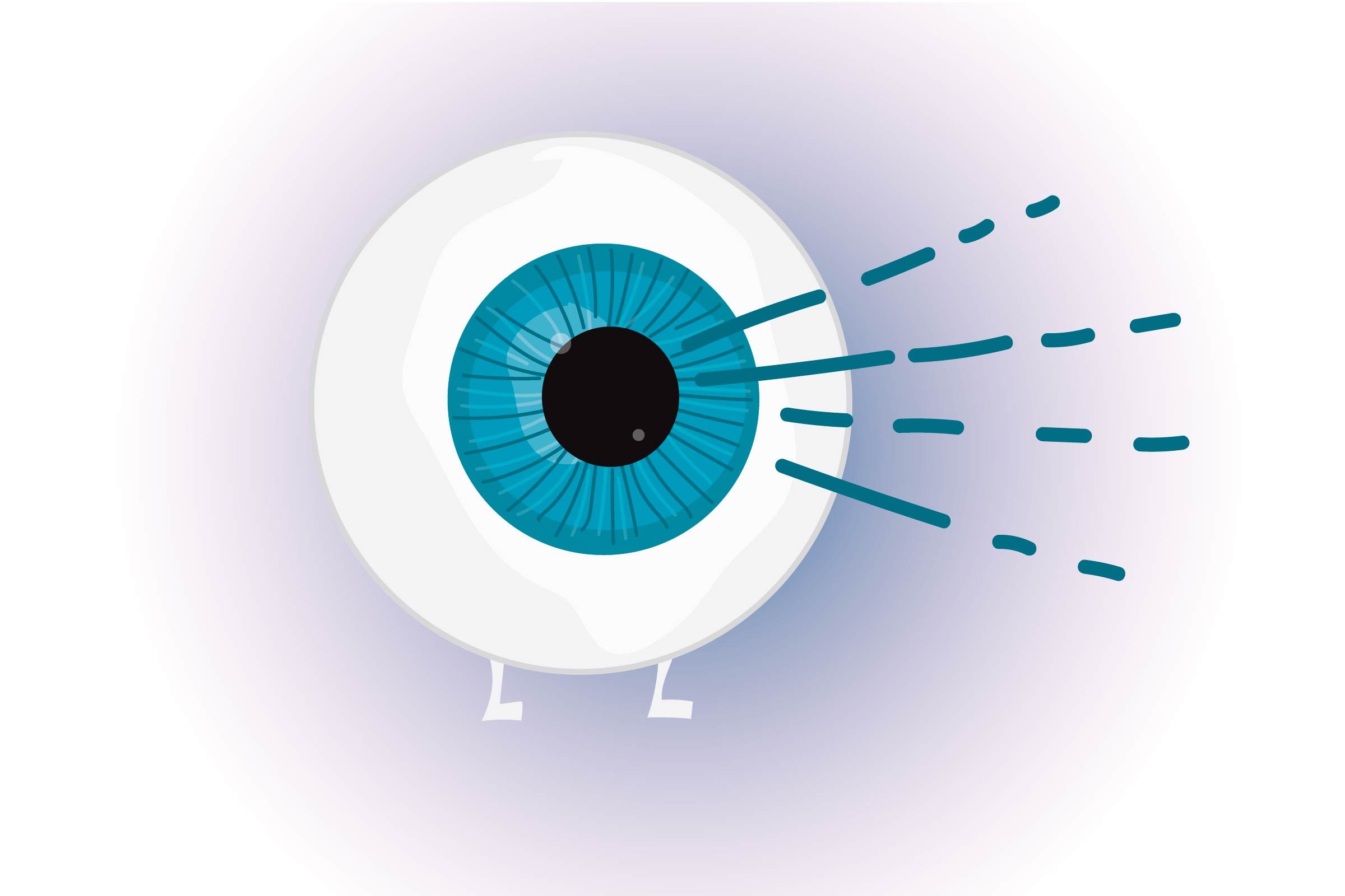Graphic of eyeball