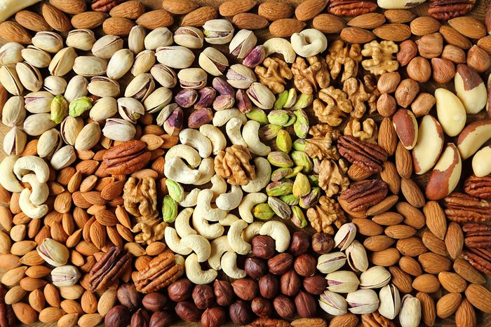 assortment of nuts