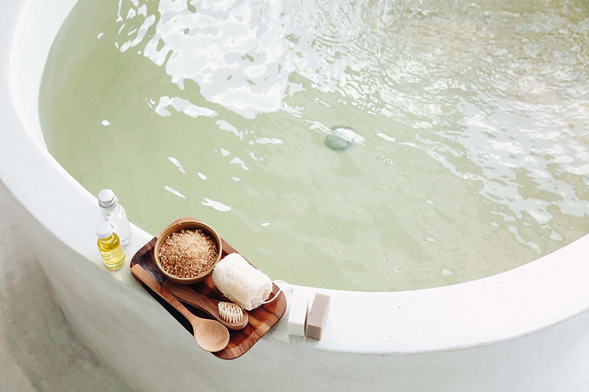 Bath and tub