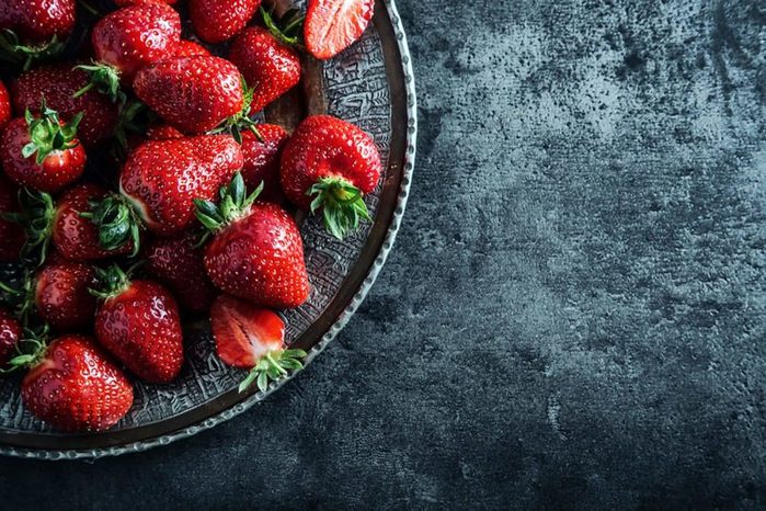 whole strawberries