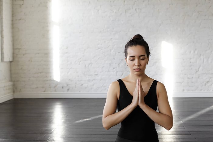 Meditating