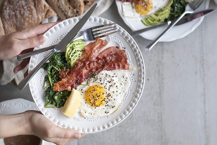Breakfast plate
