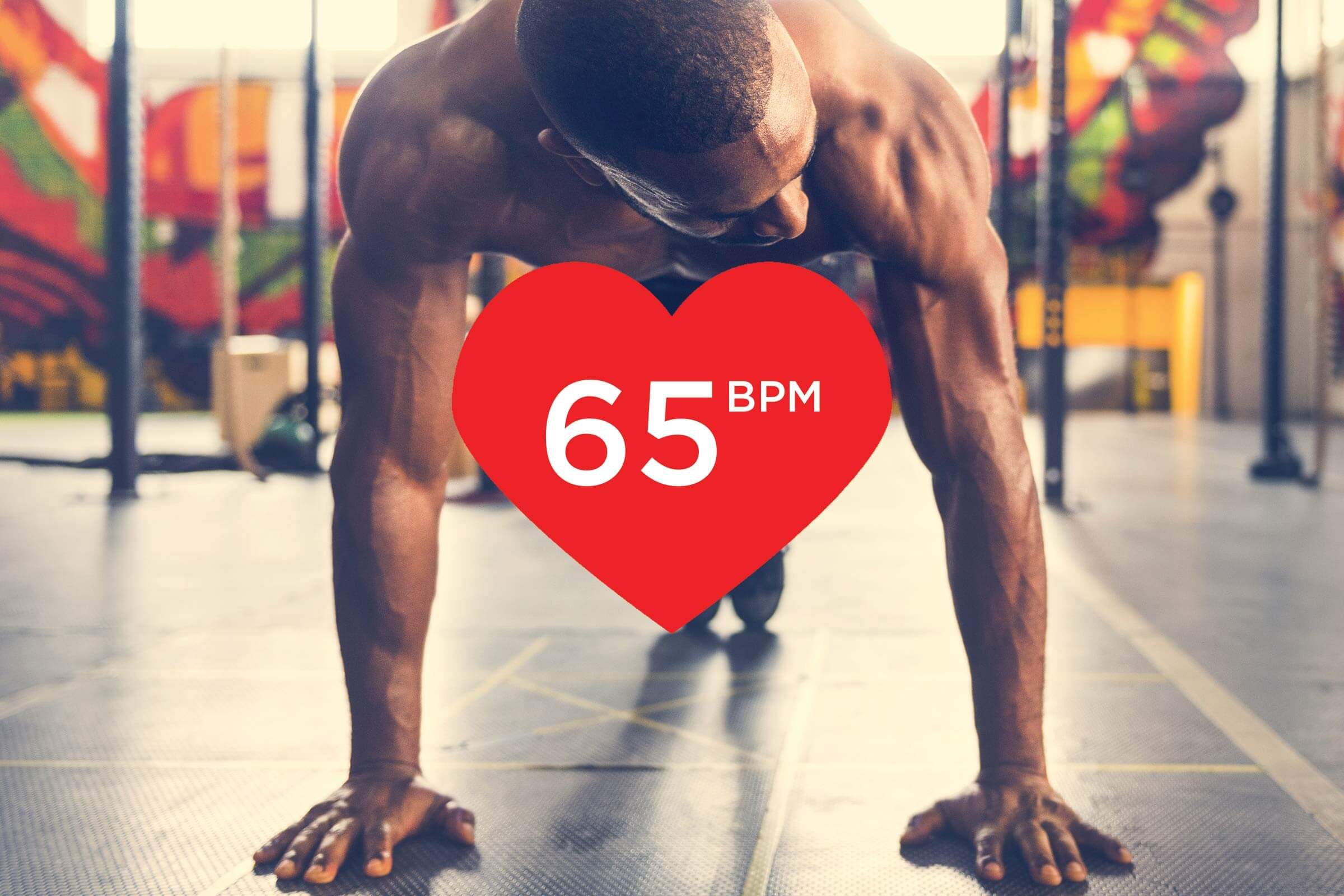 man doing pushups