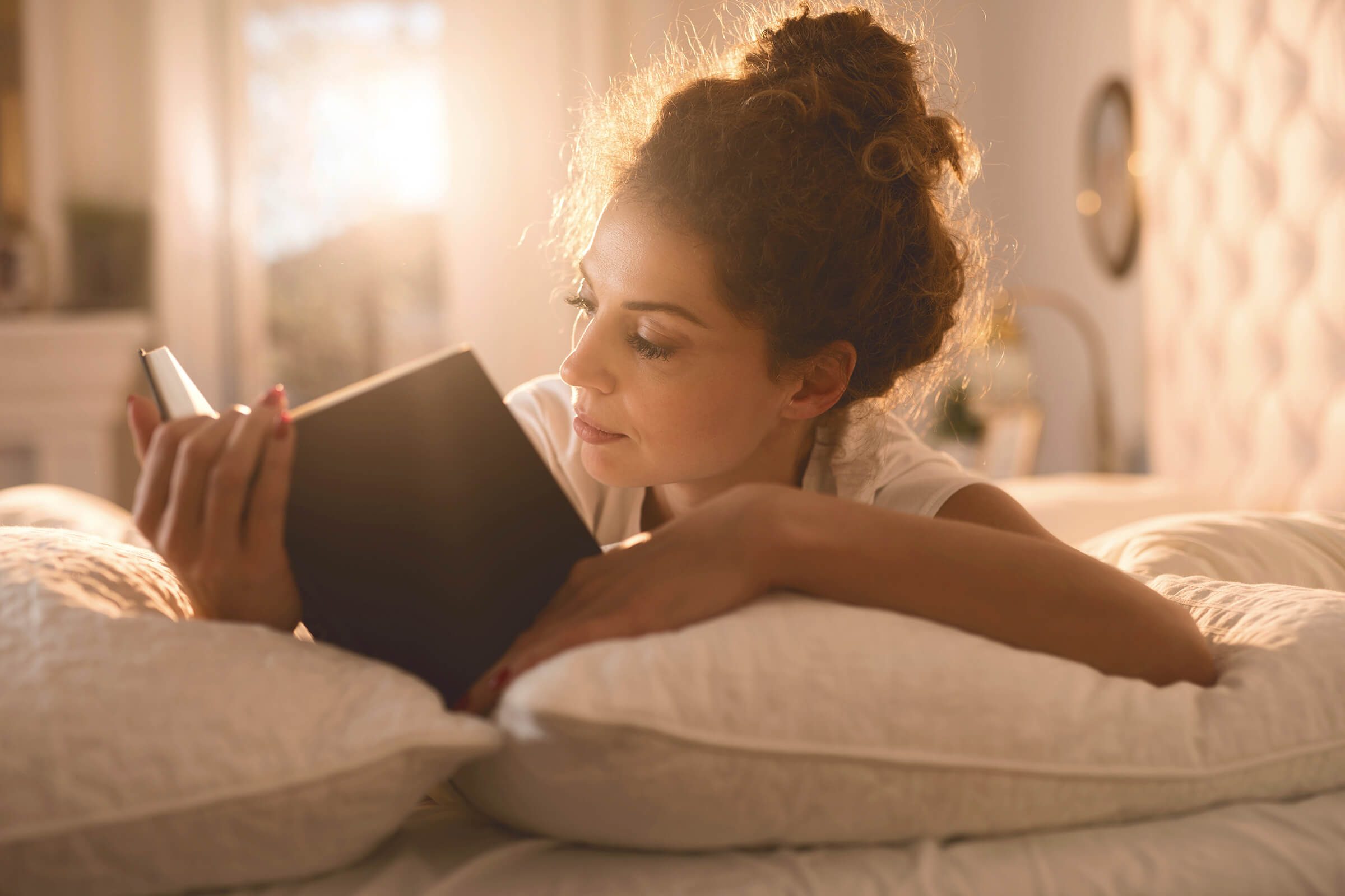 woman reading