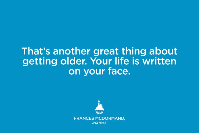 Actress Frances Mcdormand.