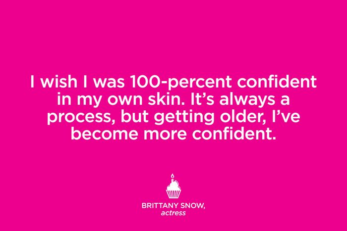 Actress Brittany Snow.