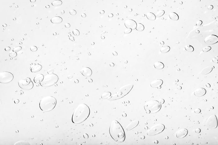 Close-up of salicylic acid