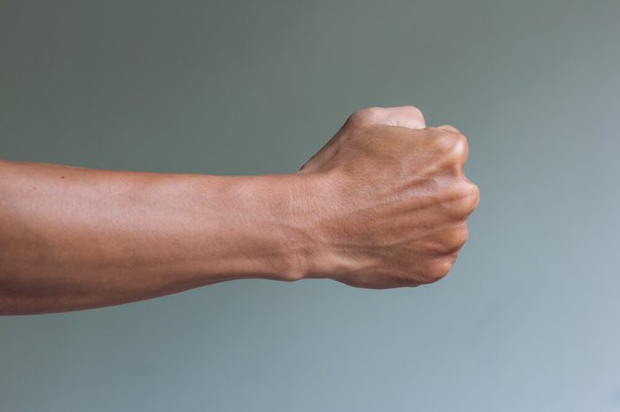 Arm and fist