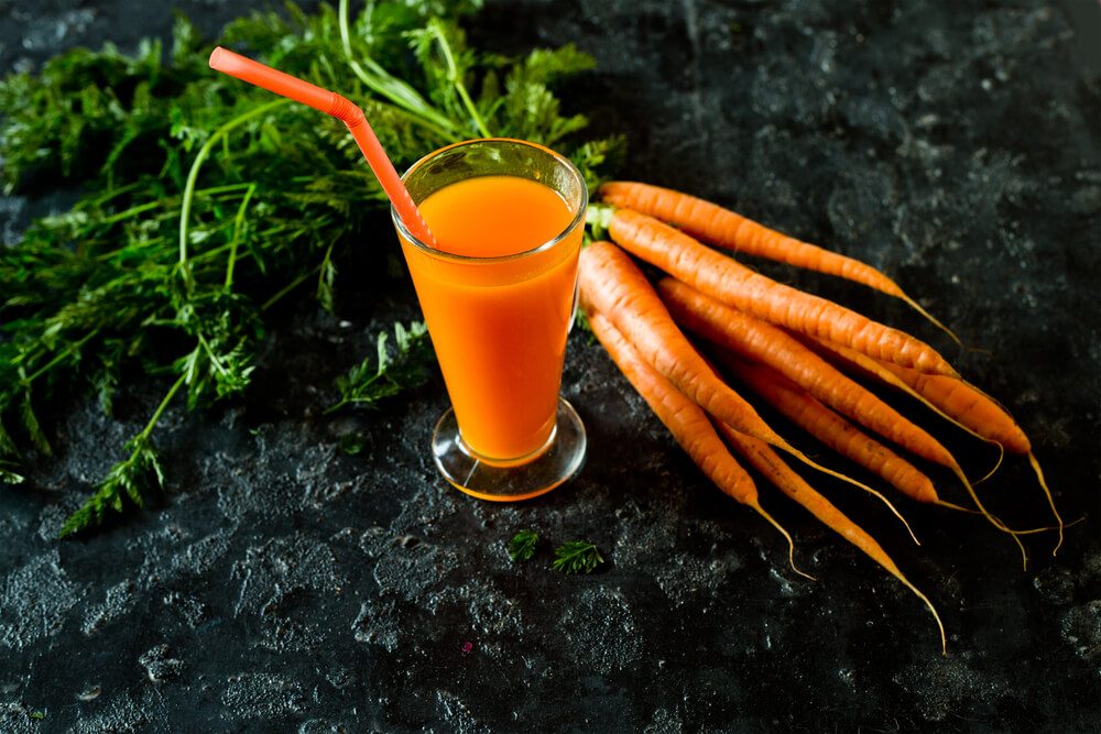 Fresh carrots