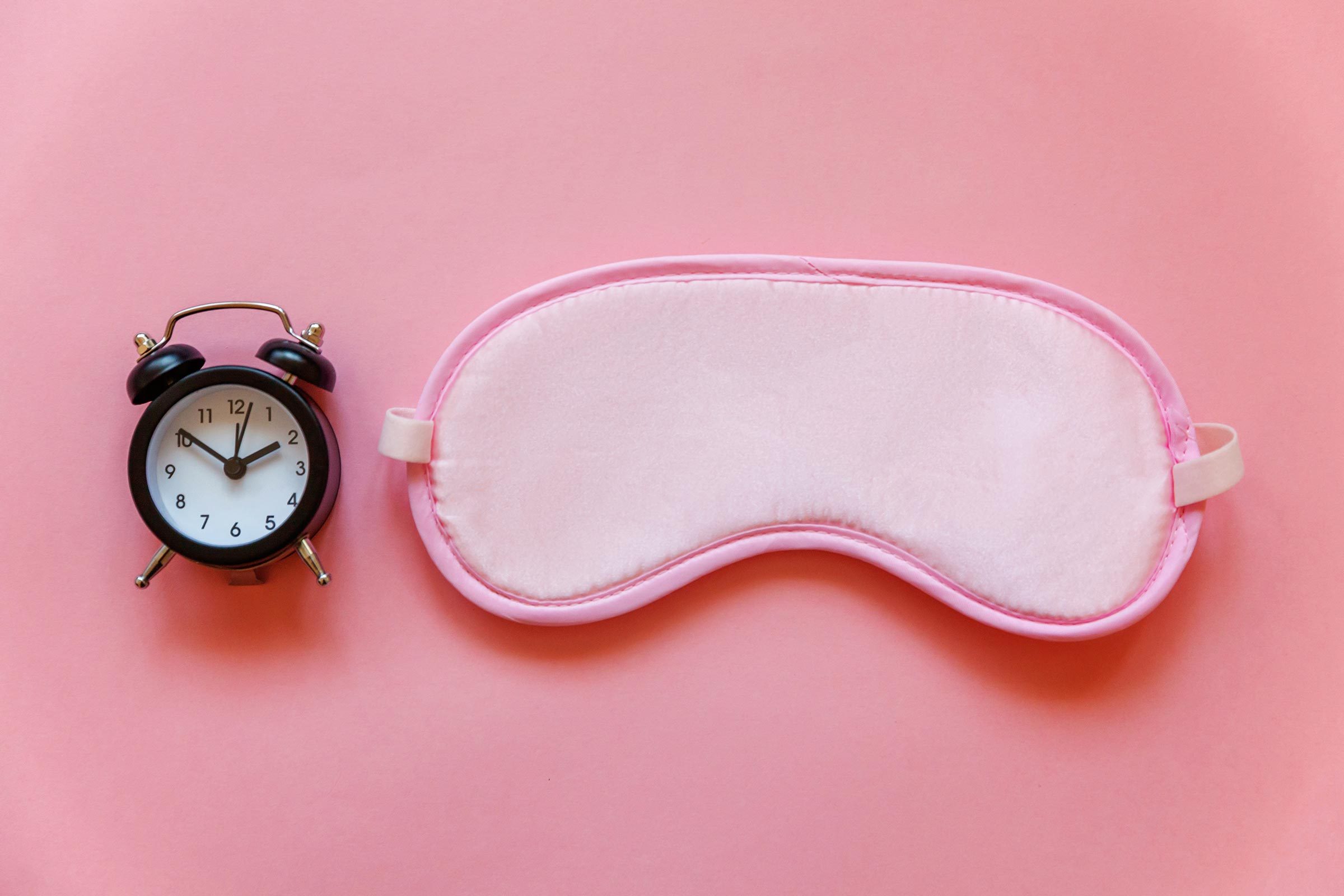 sleep mask clock
