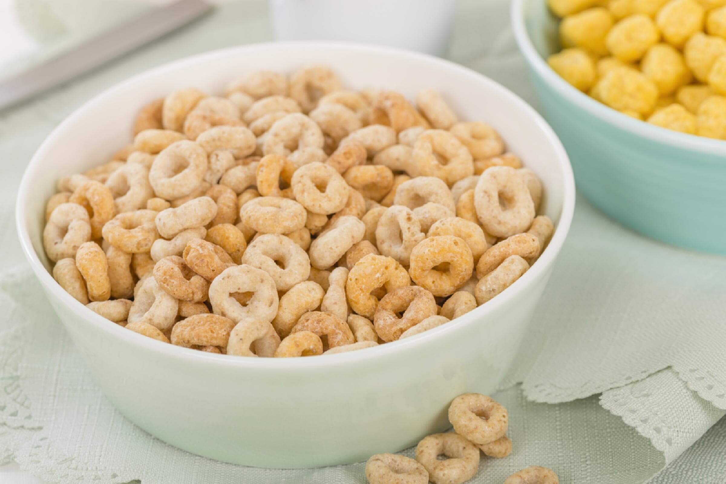 Bowl of breakfast cereal