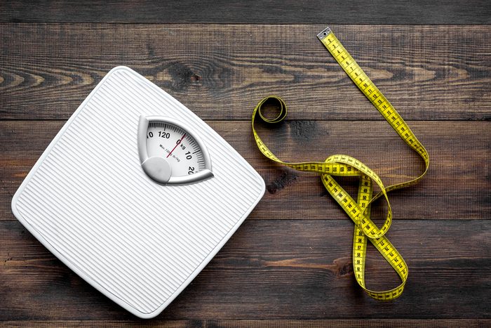 scale and tape measure