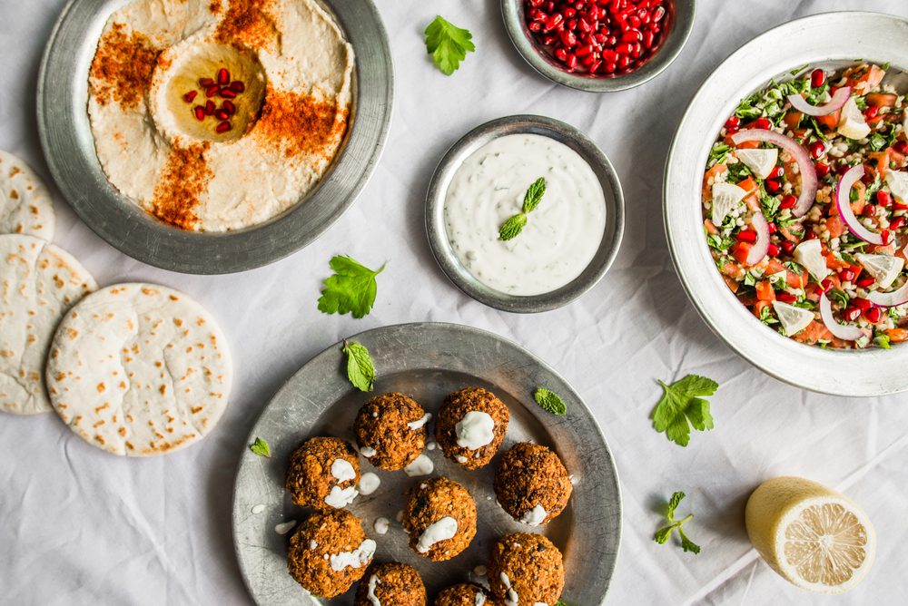 Selection of food