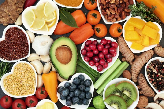 nutritional and healthy foods