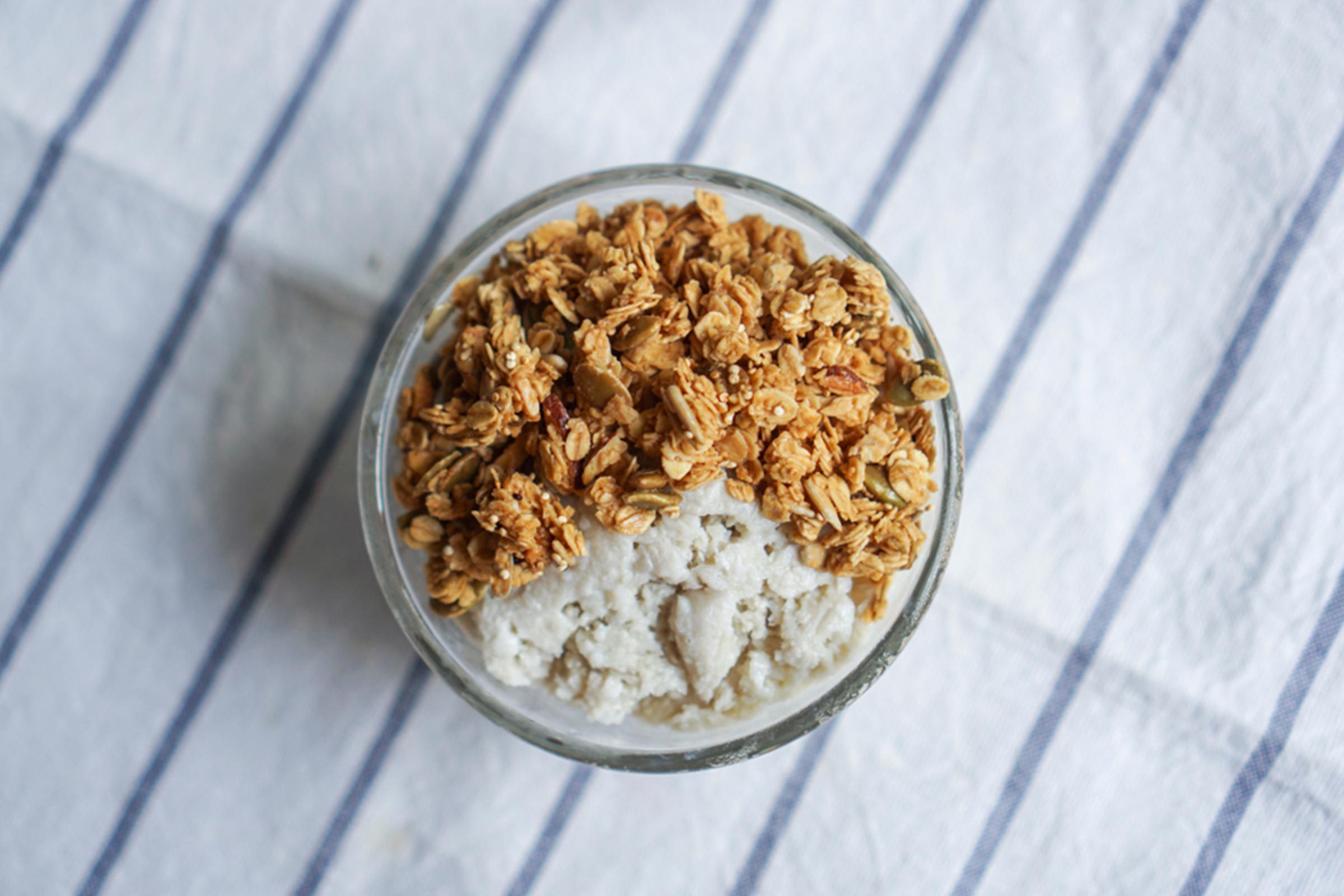 bowl of granola