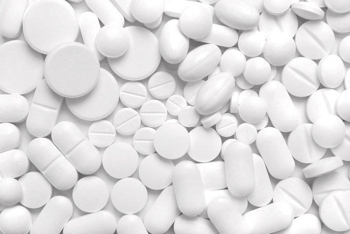 White pills