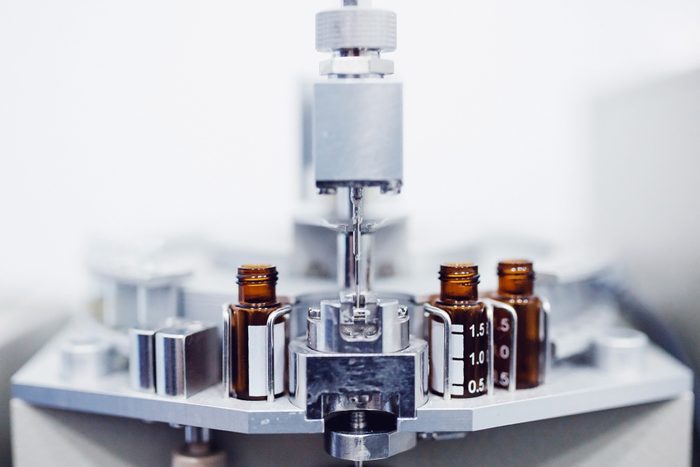 Pharmaceutical industry production of liquid