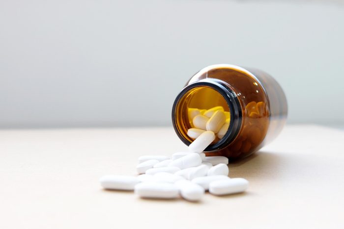 bottle of pills