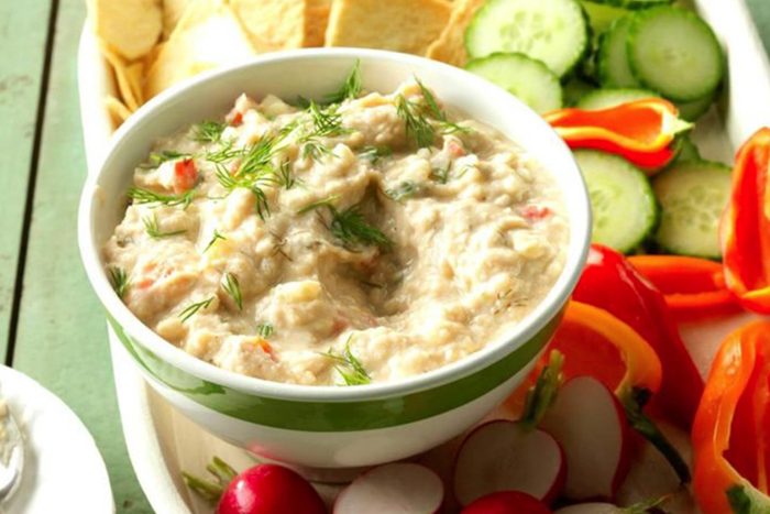 Greek bean dip