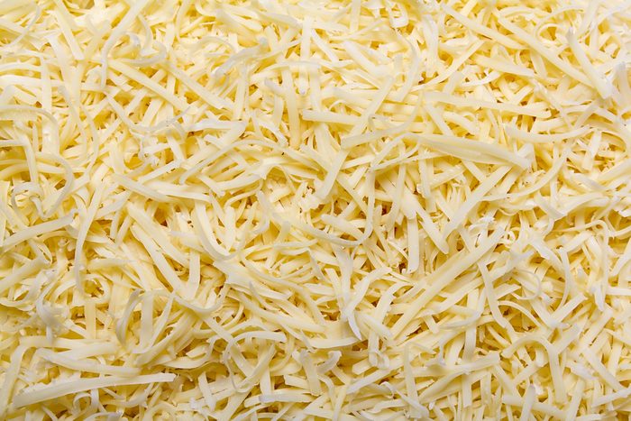 shredded mozzarella cheese