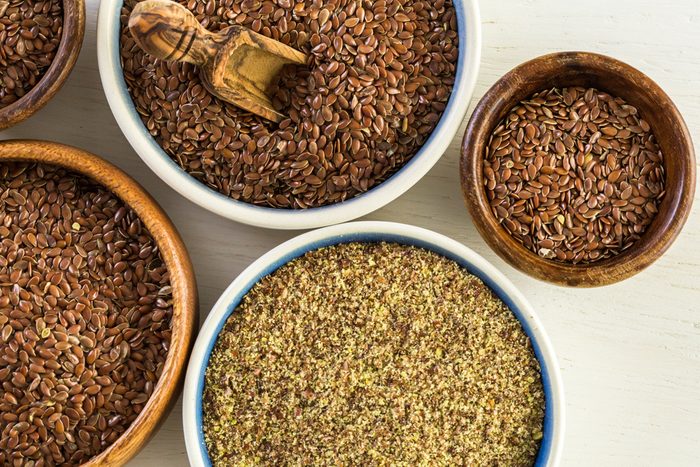 flaxseed in bowls