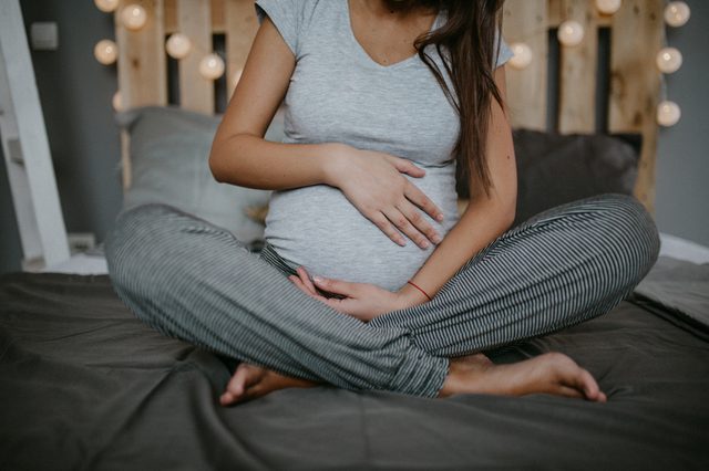 pregnant woman