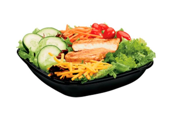 Jack in the Box grilled chicken salad