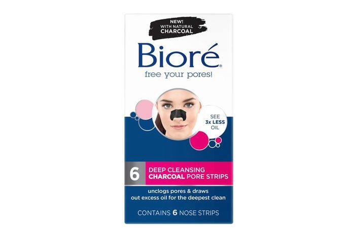 Biore Deep Cleansing Charcoal Strips, 6CT