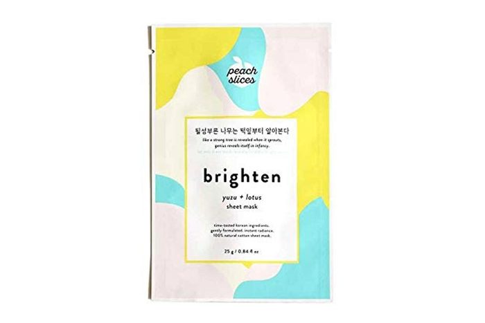 Peach Slices Brighten Mask