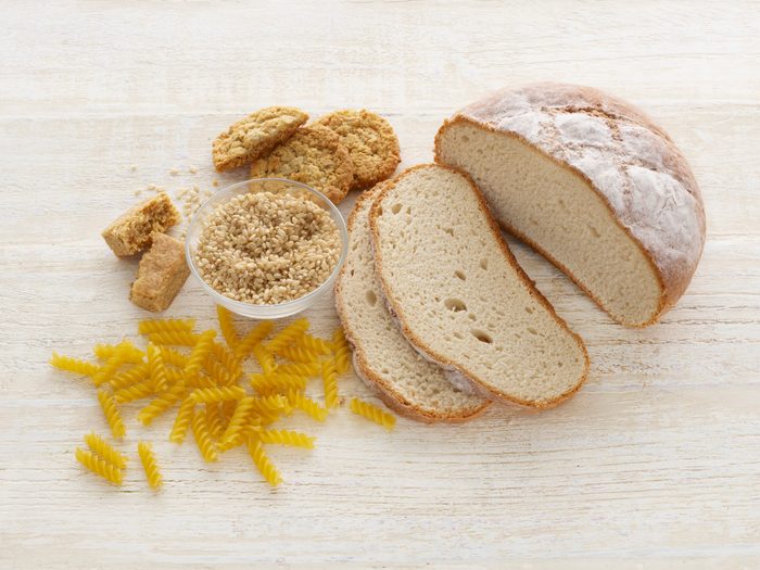 bread and pasta