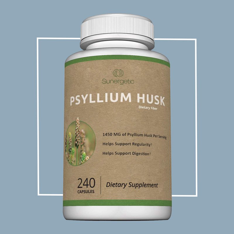 psyllium husk soluble fiber supplement