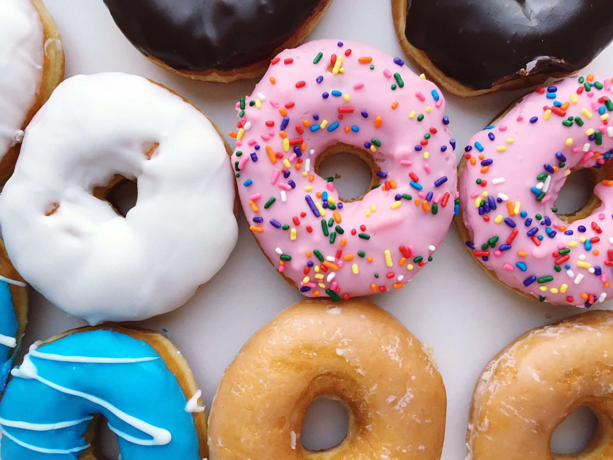 doughnuts full frame