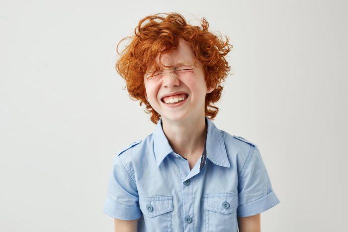 child laughing