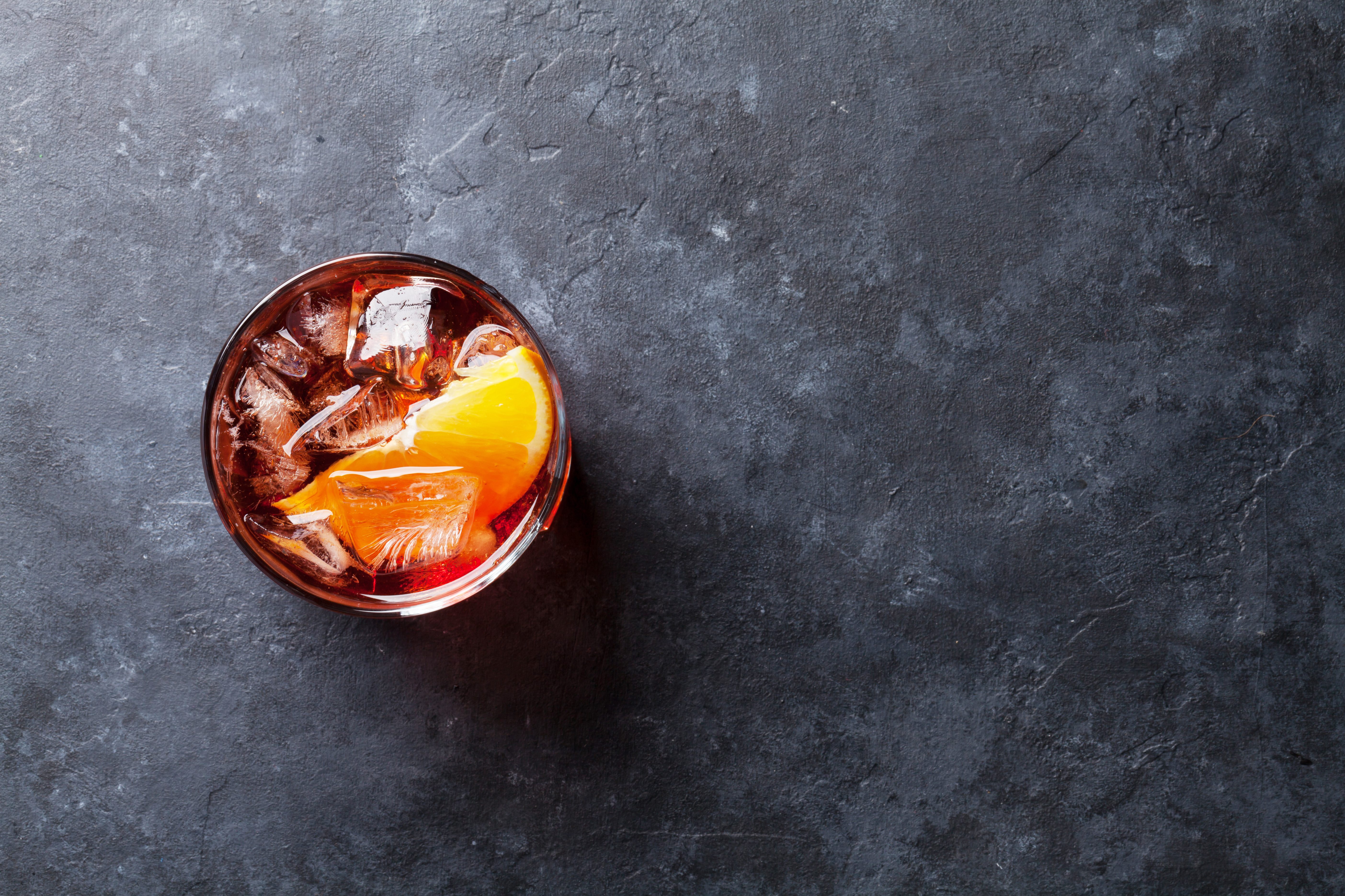 Negroni cocktail