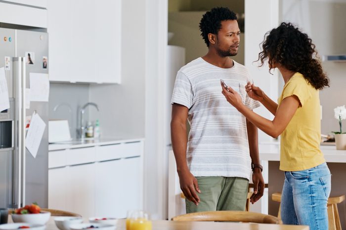 couple arguing