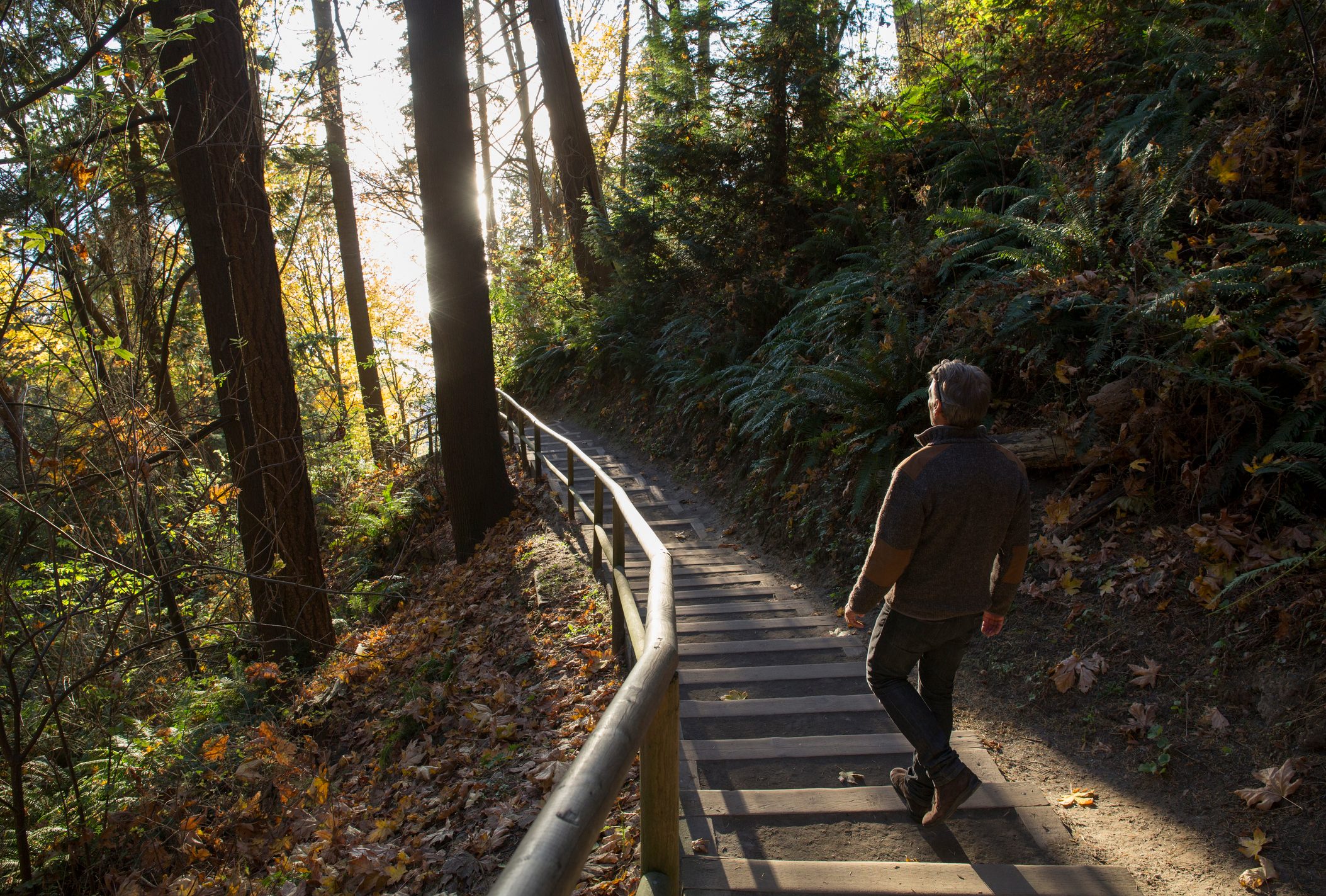 man hiking dealing with dating rejection